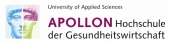 Logo APOLLON Hochschule der Gesundheitswirtschaft GmbH 
         Master of Health Management