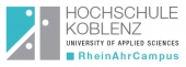 Logo RheinAhrCampus, Hochschule Koblenz 
         Fernstudium MBA Gesundheits- und Sozialmanagement
